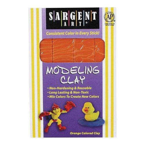 PLASTILINA ANARANJADA 1 LB