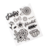 BUEOS DIAS ACRYLIC STAMP 12PCS