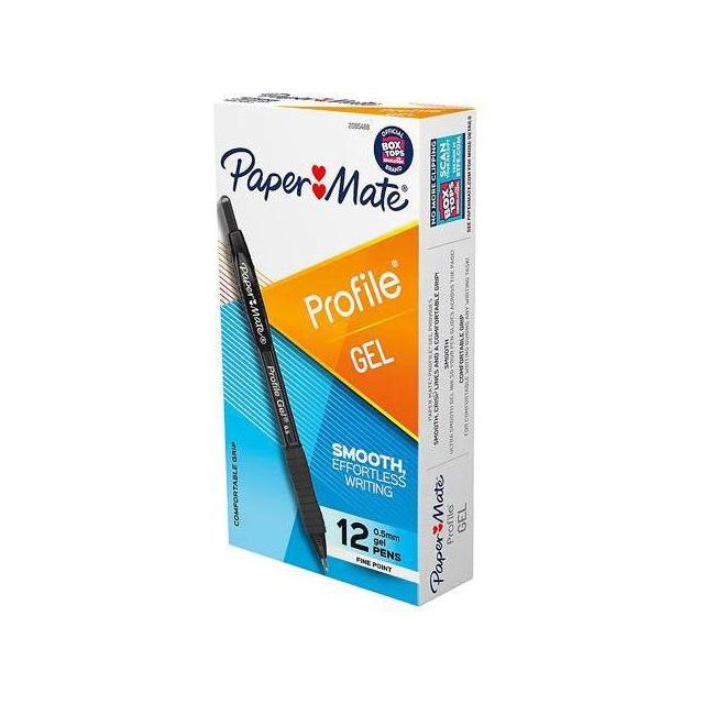 PROFILE GEL 0.5MM 12CD BLACK