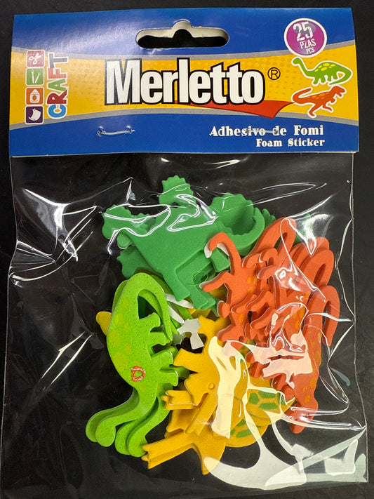 FORMAS FOAMY DINOSAURIOS 25PCS