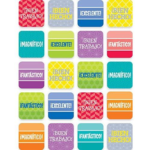 SPANISH REWARD STICKERS 100 STICKERS