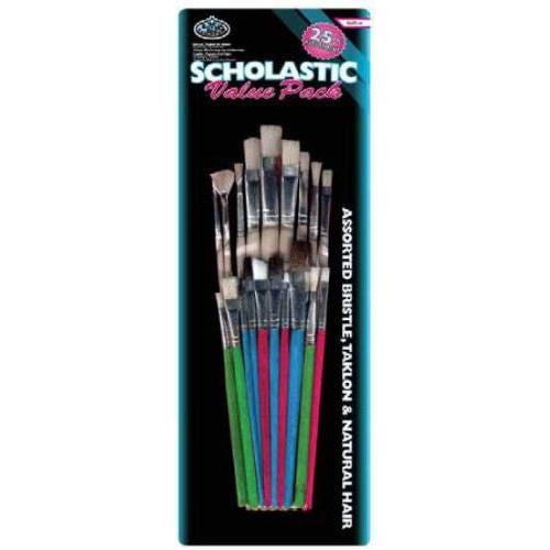 STUDENT VALUE PACK SET BRUSH PQ. 25