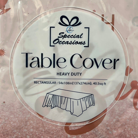 Table Cover | Happy Birthday Pink
