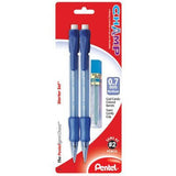 CHAMP MECHANICAL PENCIL 0.7MM ASST W/ 2 LEAD