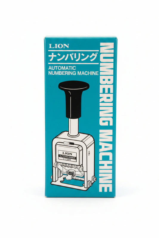 Heavy-Duty Automatic Numbering Machine 5 Wheel