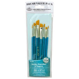 GOLD TAKLON BRUSH SET PQ.8