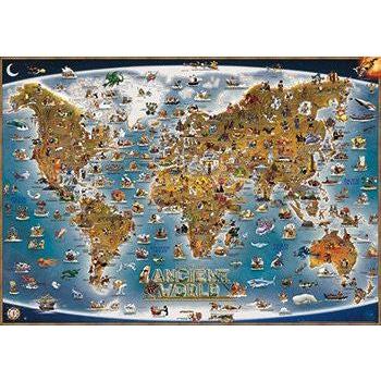 DINO'S ANCIENT WORLD MAP
