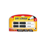 DRY ERASE MARKER W/GRIP & BUILT-IN ERASER TIP