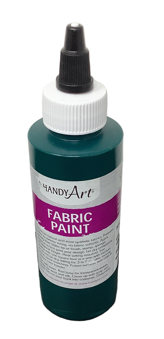 FABRIC PAINT 4OZ GREEN
