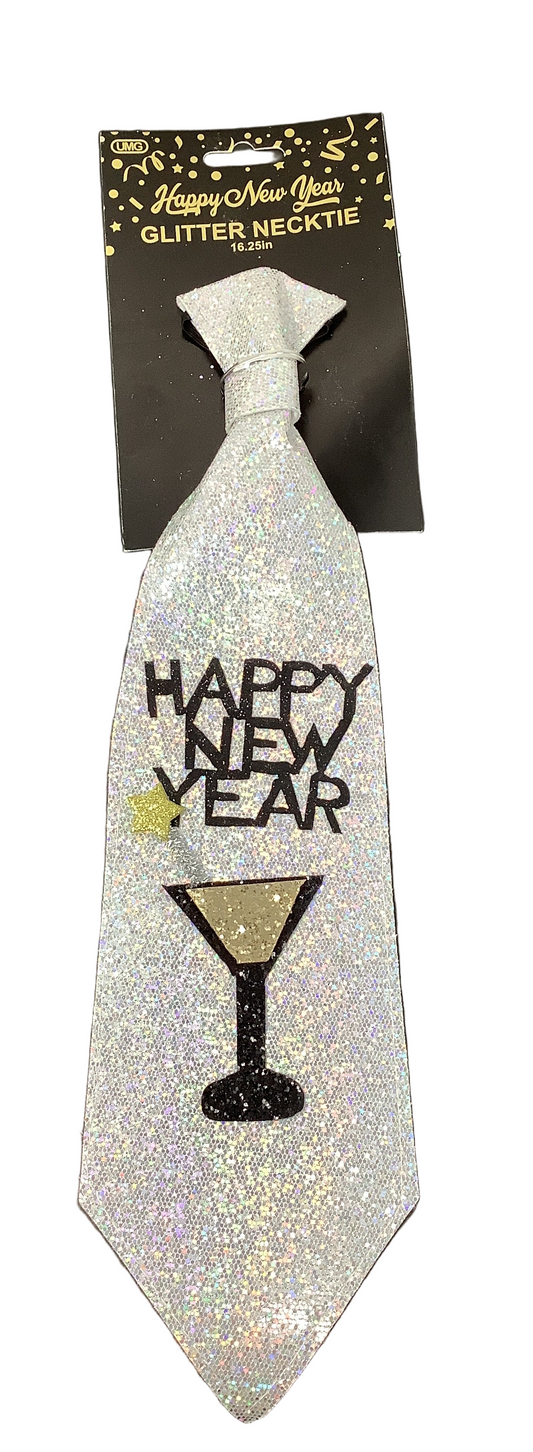 HAPPY NEW YEAR TIE 41.5x11.5CM
