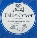 RECTANGLE ROYAL BLUE TABLE COVER