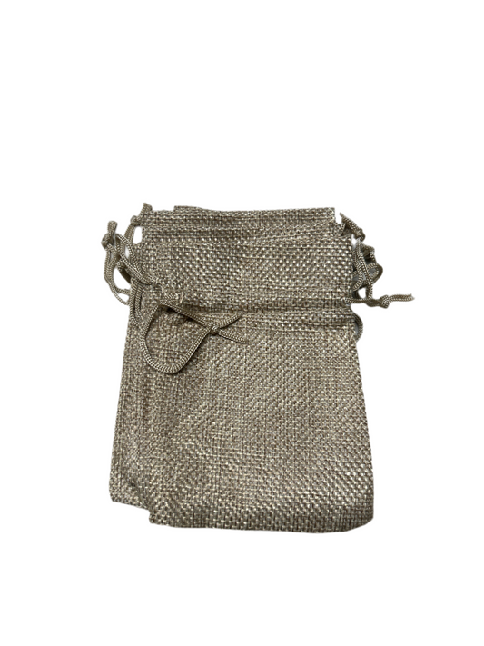 GIFT BAGS NATURAL WITH STRING 3.5" X 4.75"