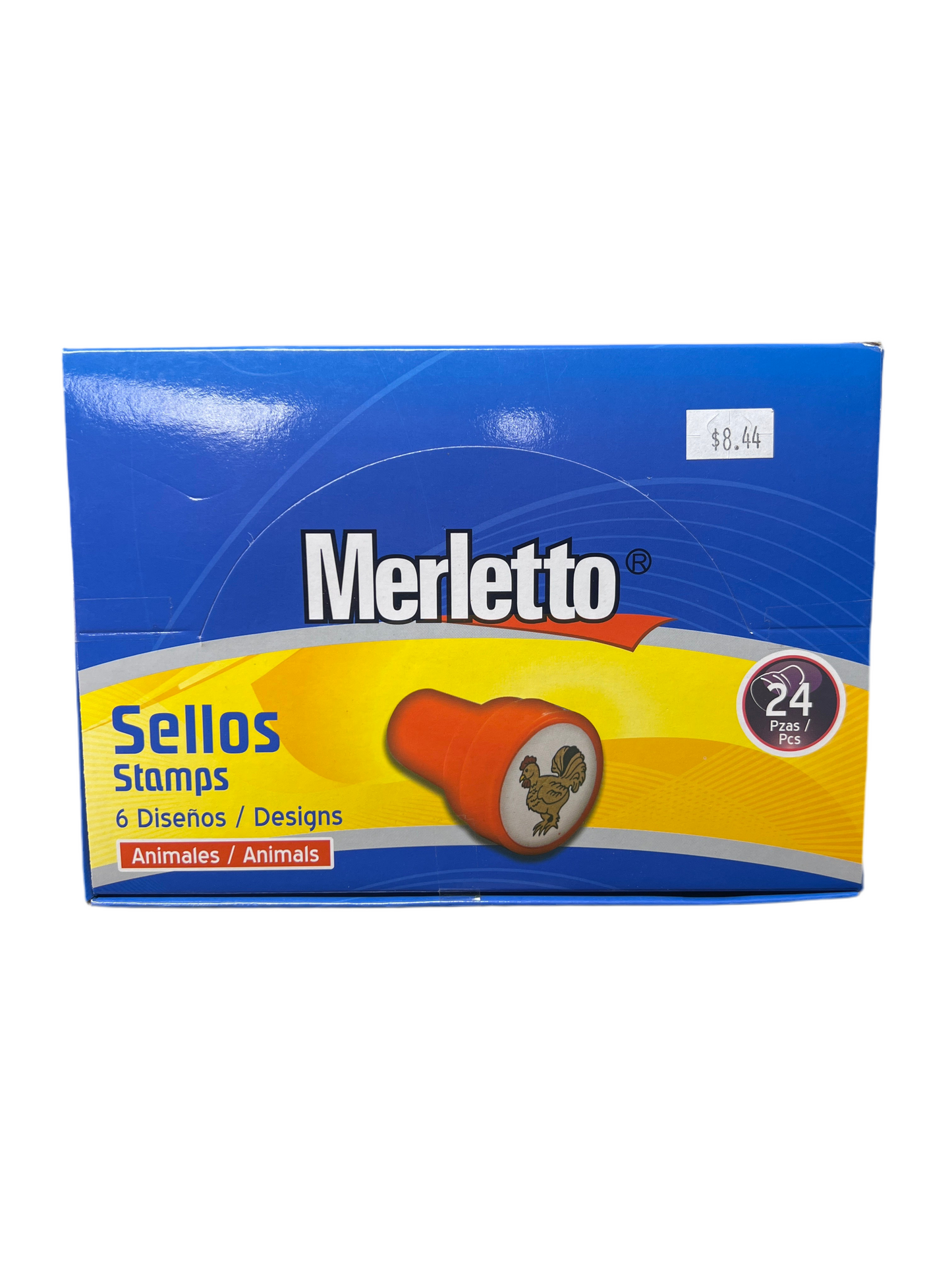 SELLOS EDUCATIVOS ANIMALES 24PZS