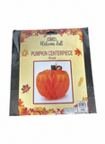 HONEYCOMB PUMPKIN W/ HANGER 10IN