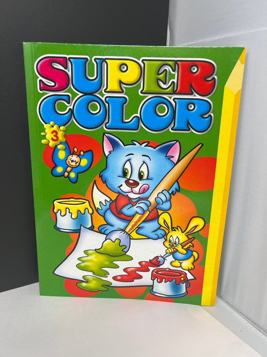 LIBRO DE COLOREAR | SUPER COLORS