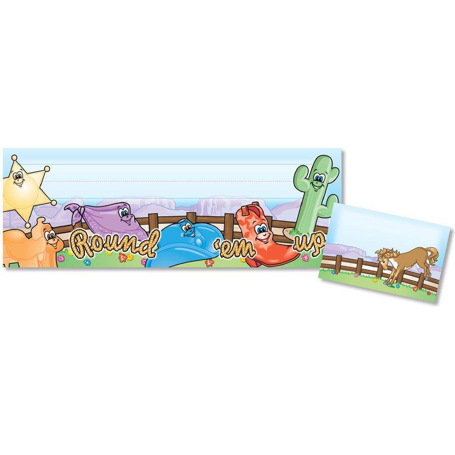 CORRAL SEAT & CUBBY SIGNS