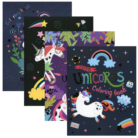 UNICORNS COLORING BOOK