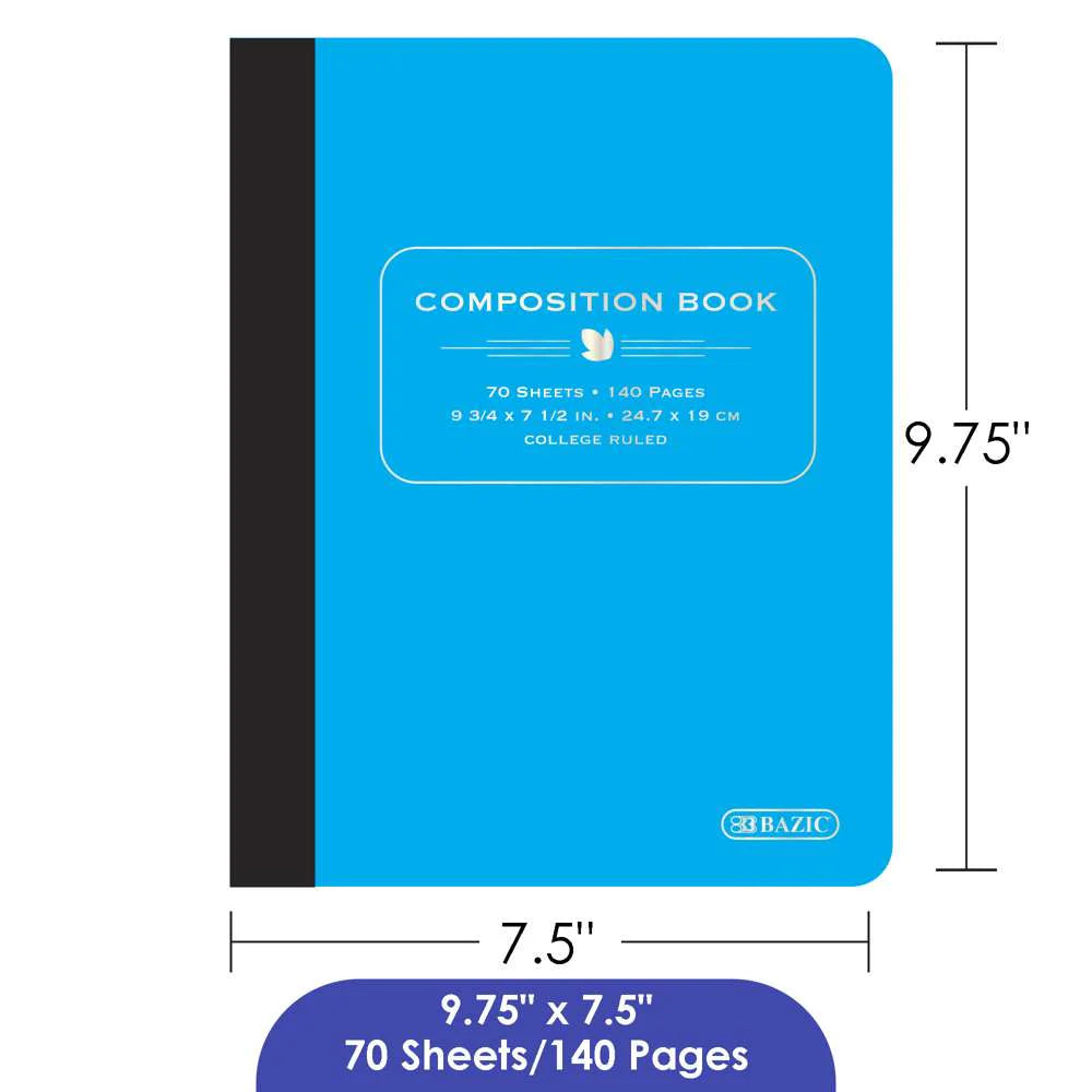 POLY COVER COMPOSITION BOOK