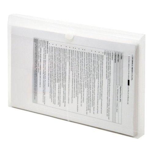 SOBRE PLASTICO LEGAL EXP. VELCRO SIDE OPEN