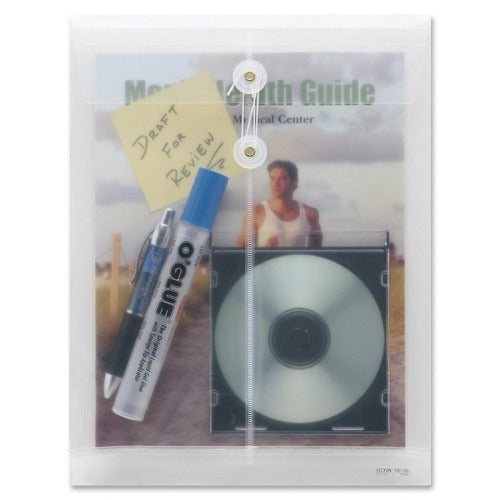 SOBRE PLASTICO CARTA TRANSPARENTE