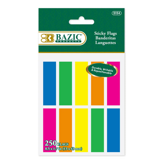 Flags Neon Color Coding .5" X 1.7" PQ.10