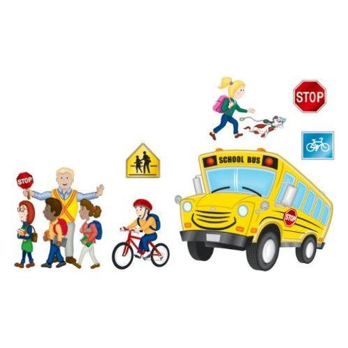 CUT-OUT SCHOOL BUS