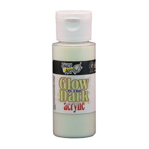 GLOW IN THE DARK ACRYLIC CLEAR 2OZ
