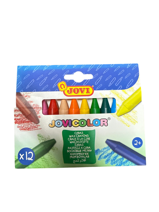 CRAYONS JUMBO ASSORTED COLOR PQ.12