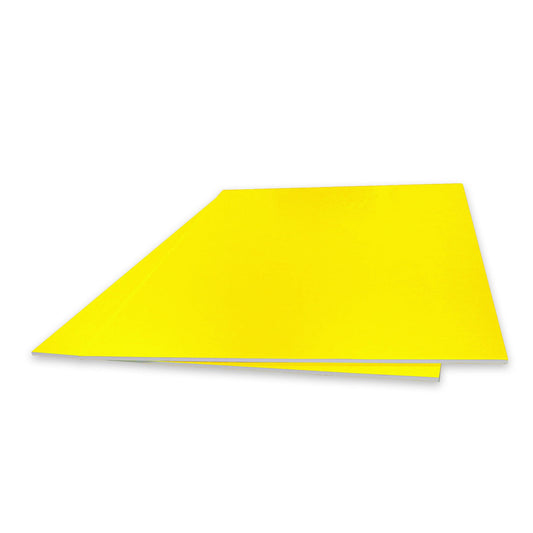 FOAM BOARD FLOURESCENT YELLOW