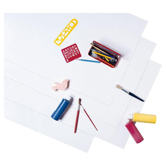 POSTER BOARD WHITE 4 PLY COATED 22" X 28" CJ.100