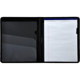 PLASTIC PADFOLIO WITH PAD BLACK