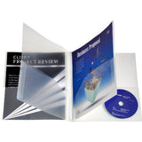 PLASTIC FOLDER 6 POCKET LETTER CLEAR