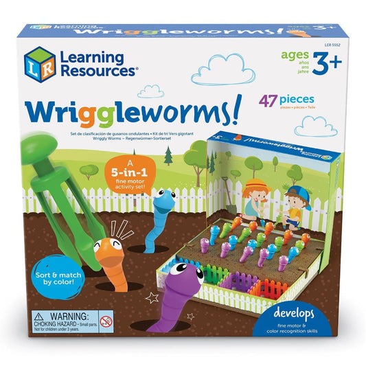 WRIGGLEWORMS! FINE MOTOR ACTIVITY