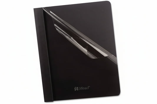 Clear Front Report Cover | Letter | Black | Box /25