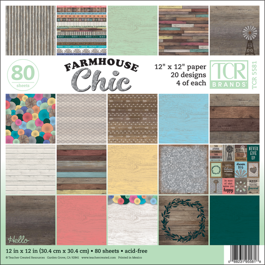 FARMHOUSE CHIC PROJECT PAPER