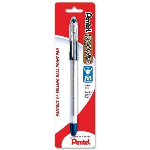 RSVP PEN BLUE MEDIUM