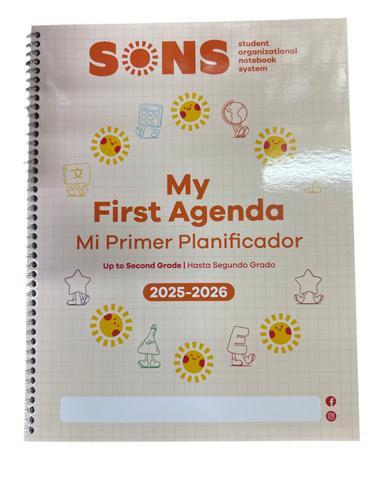 My First Agenda 2025-2026