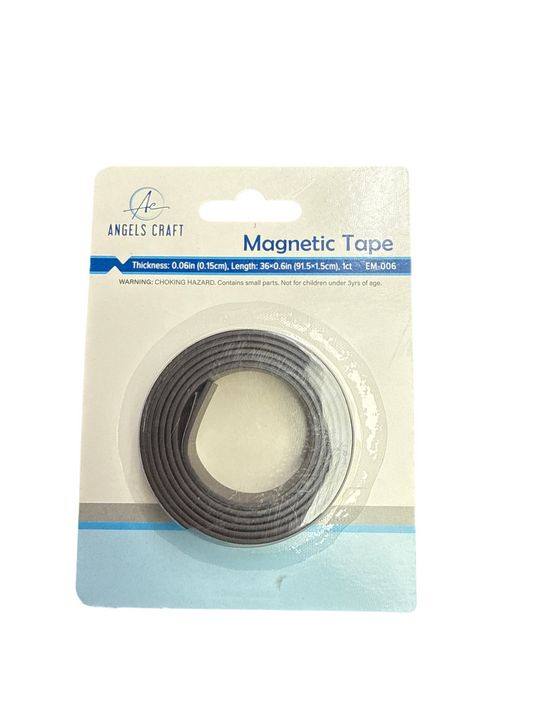 MAGNETIC TAPE THICKNESS 0.06IN 36X1.60IN