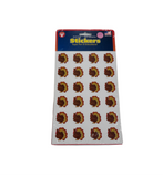 TURKEY STICKERS - 3 SHEETS