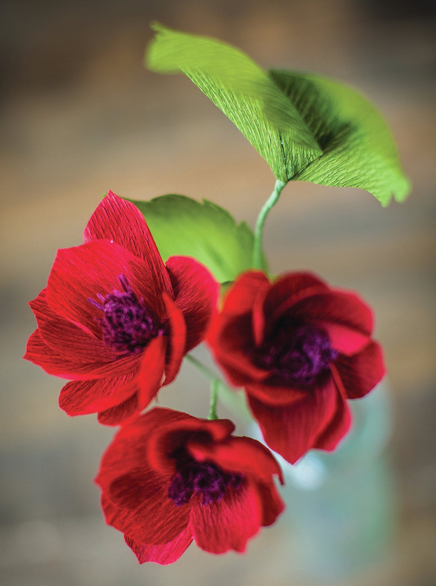 Lia Griffith Extra Fine Crepe Paper | Cranberry | 19.6"X78.7"