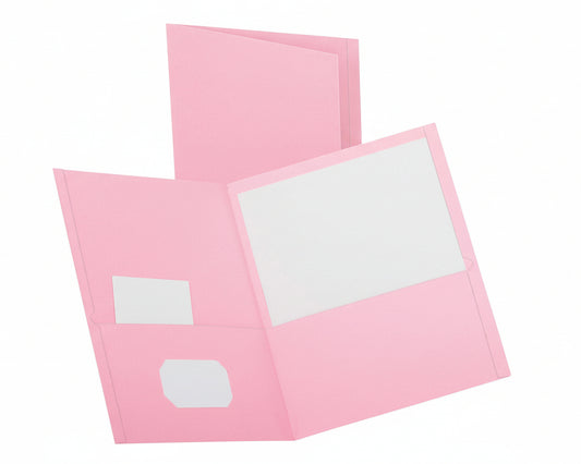 Twin Pocket Folder | Pink
