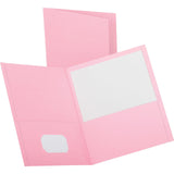 TWIN POCKET FOLDER PINK