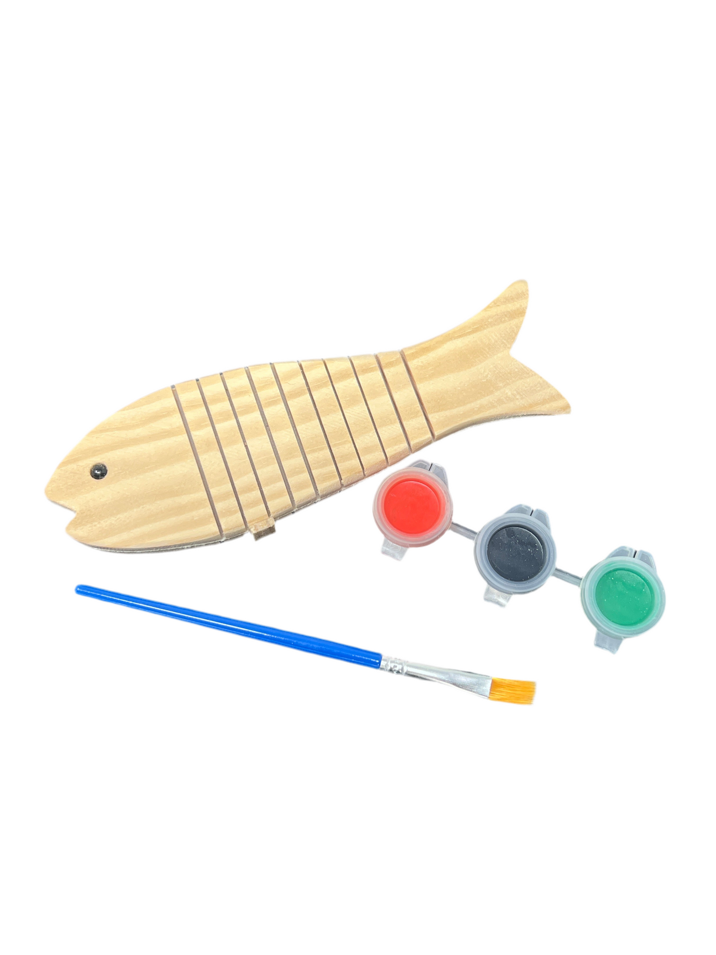 PAINTING WOODEN SET FISH 3PCS
