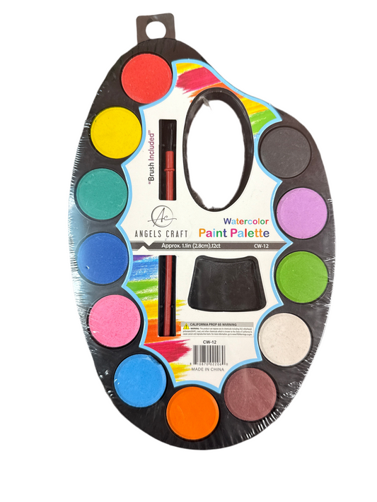 WATER COLOR PAINT WITH BRUSH