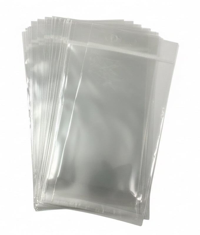 OPP Bag W/ROUND Transparent Header 4X6IN 50PCS