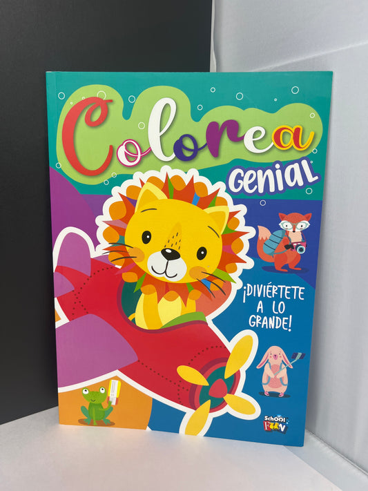 LIBRO | COLOREA GENIAL