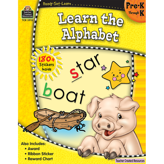 READY-SET-LEARN: LEARN THE ALPHABET PREK-K