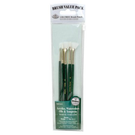 WHITE TAKLON SET BRUSH PQ.5