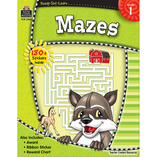 READY-SET-LEARN: MAZES GRADE 1