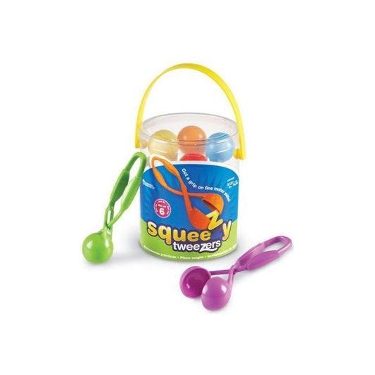 SQUEEZY TWEEZERS 6 PCS